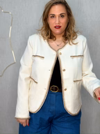 Chaqueta lino - Imagen 2